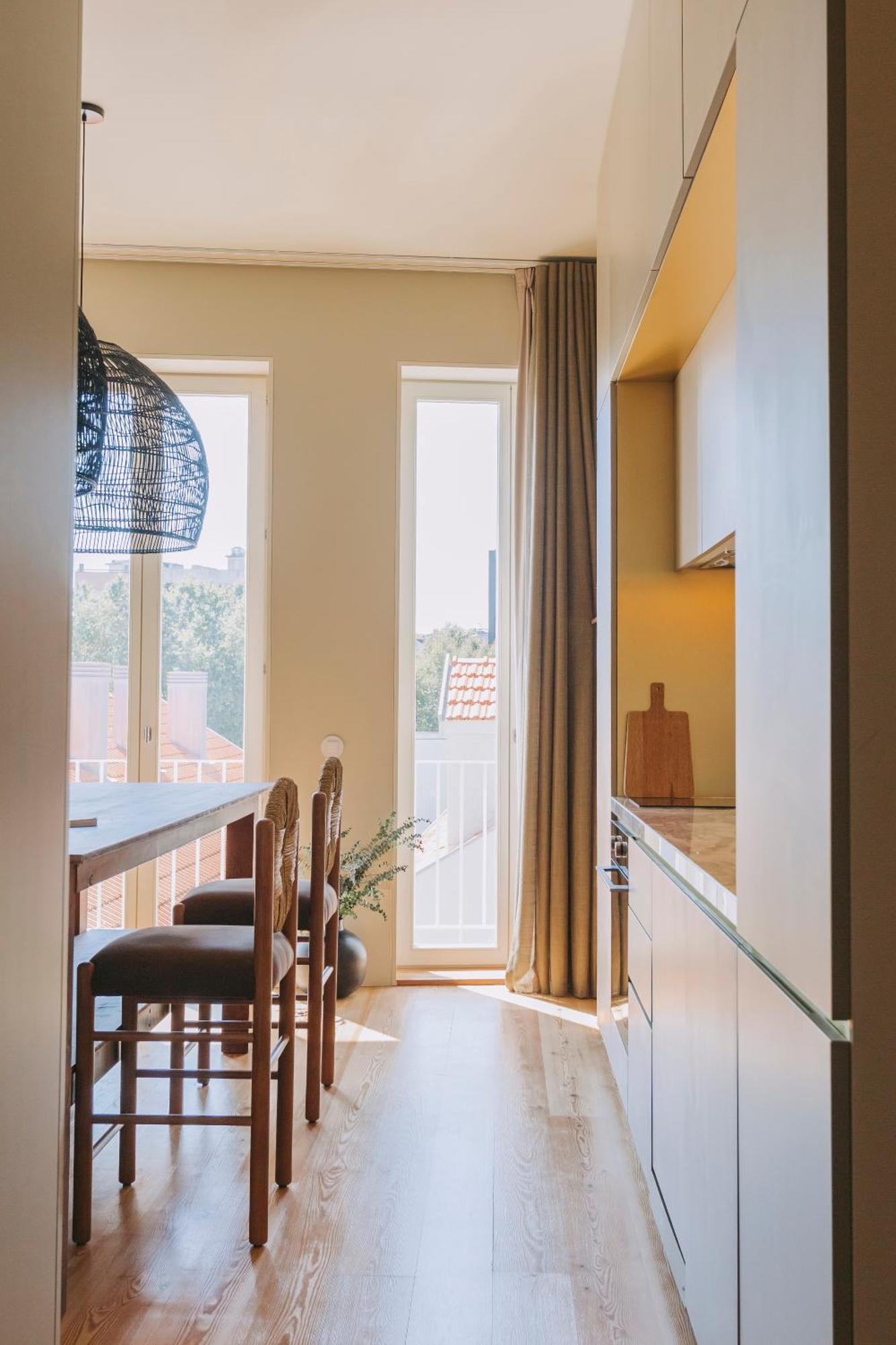 Village Aparthotel By Boa Porto Rom bilde A kitchen with a window