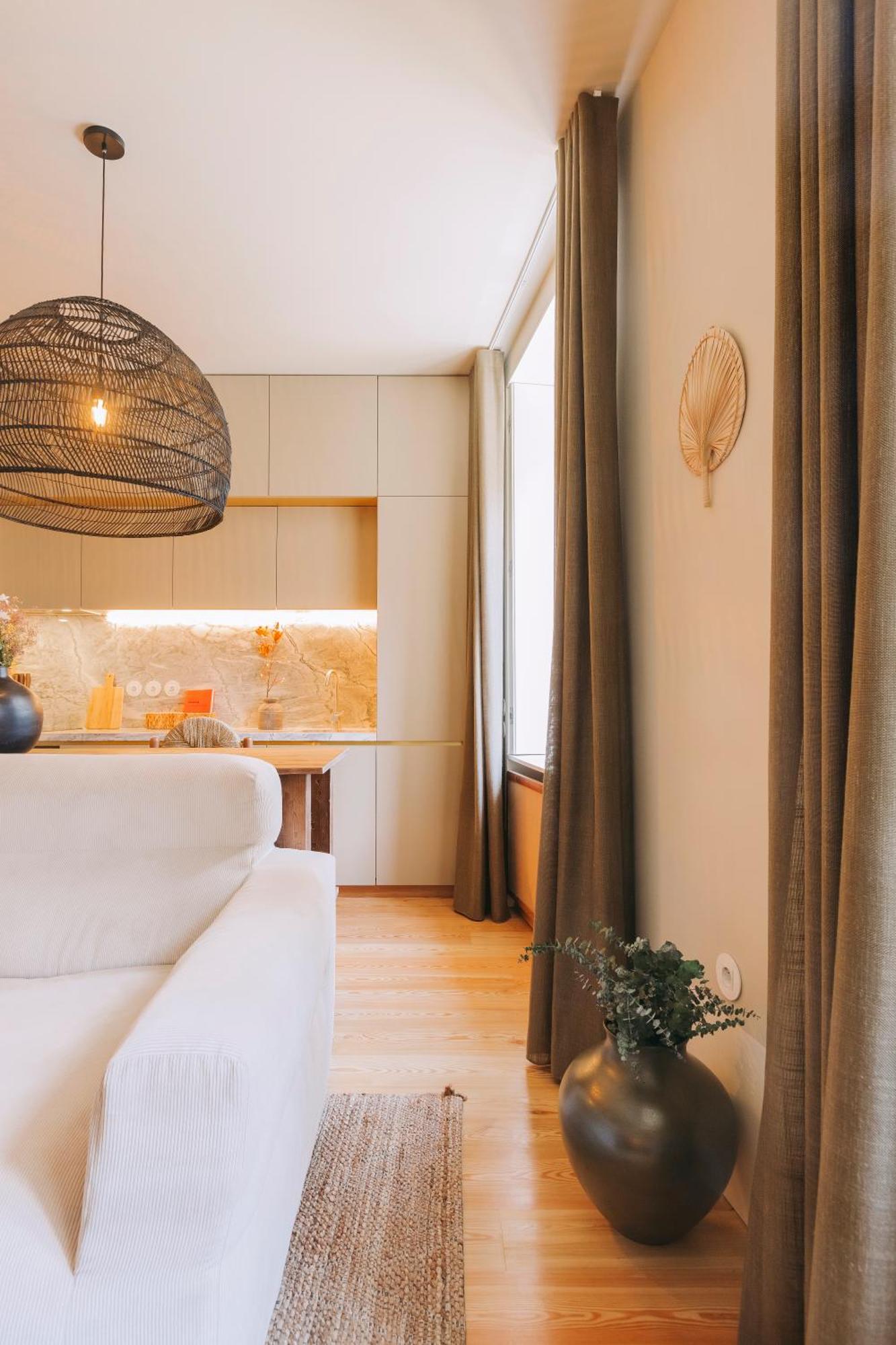 Village Aparthotel By Boa Porto Rom bilde Curtains in a living room